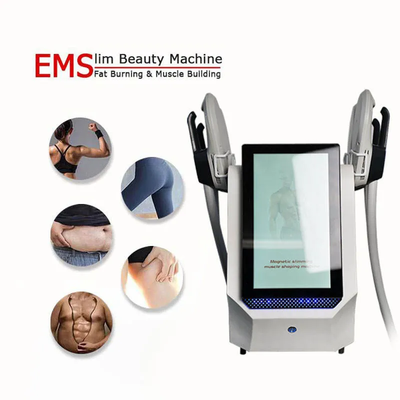 Ultima costruzione muscolare Teslasculpt Ems Sistema dimagrante Stimolatore muscolare Tesla Scultore Emslimrf Corpo Rf Sculpt Strumento