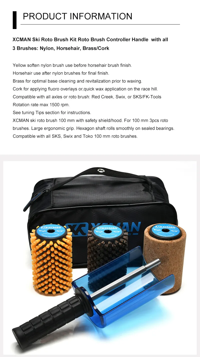 DHgate.com:Brush Curlers Ski Roto Brush Kit: Versatile