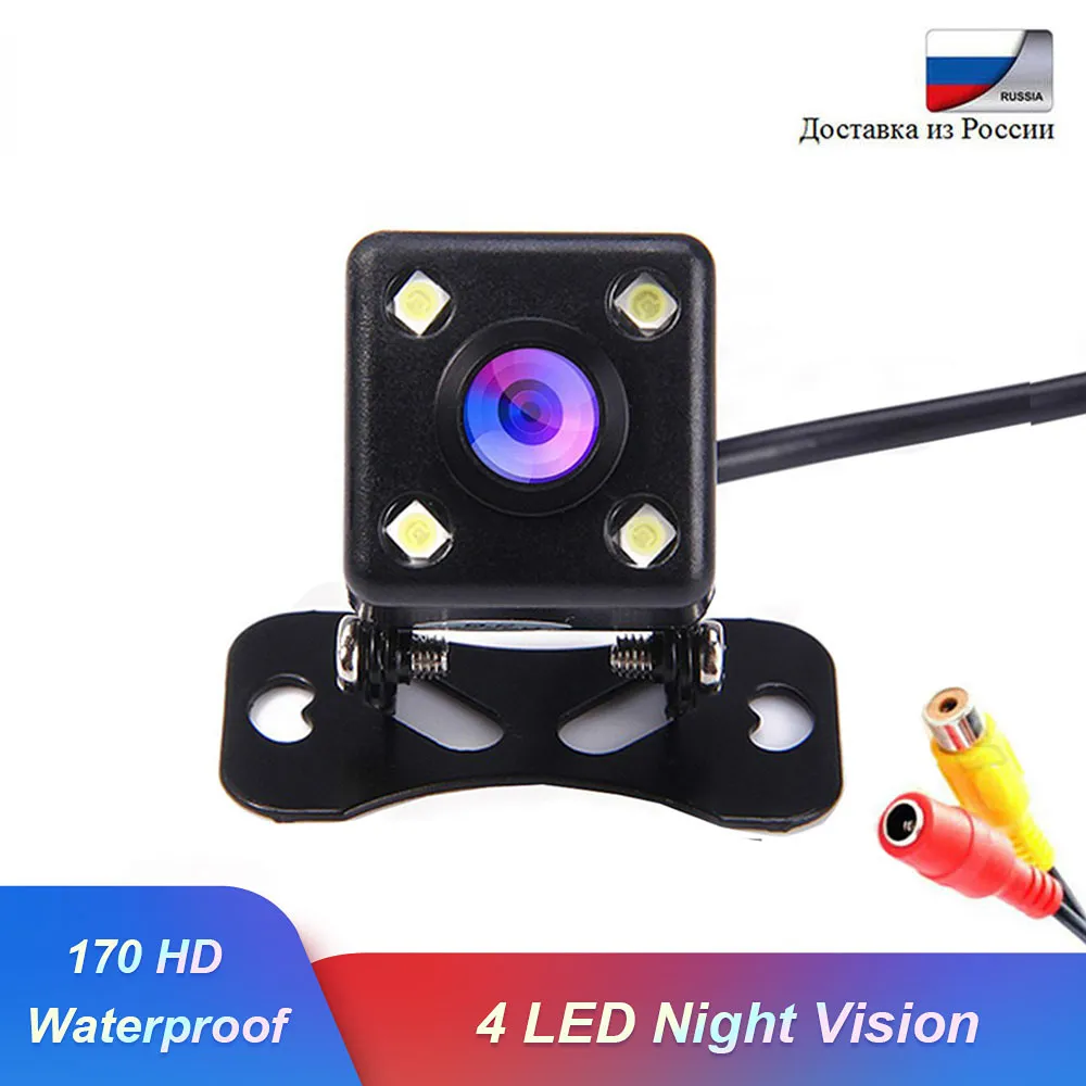 Caméra De Recul HD 170° Grand Angle – Vision Nocturne, Étanche IP68, Lignes D'Aide Au Stationnement Universelle