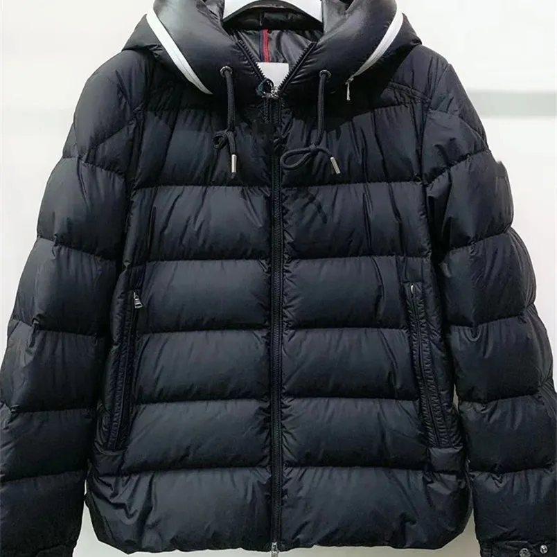 Męskie Parkas Winter Letter Winterproof Coat Designer Męs