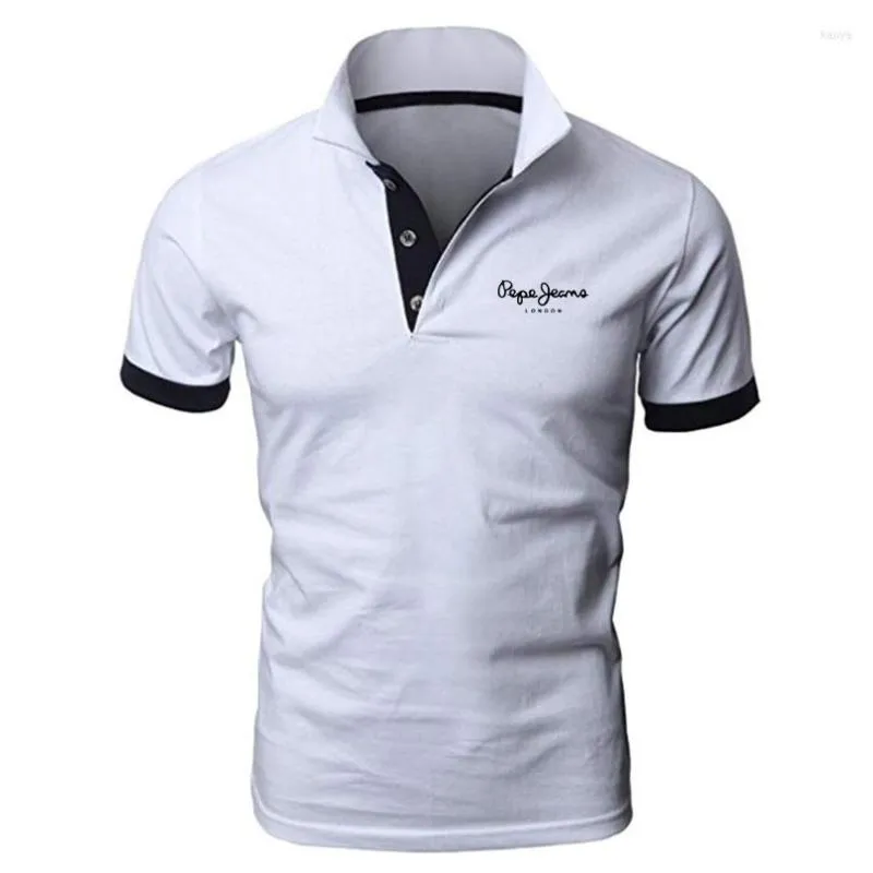 Men's Polos 2022 Polo Shirt Short Sleeve Summer Handsome And Comfortable Trend Brand Fashion