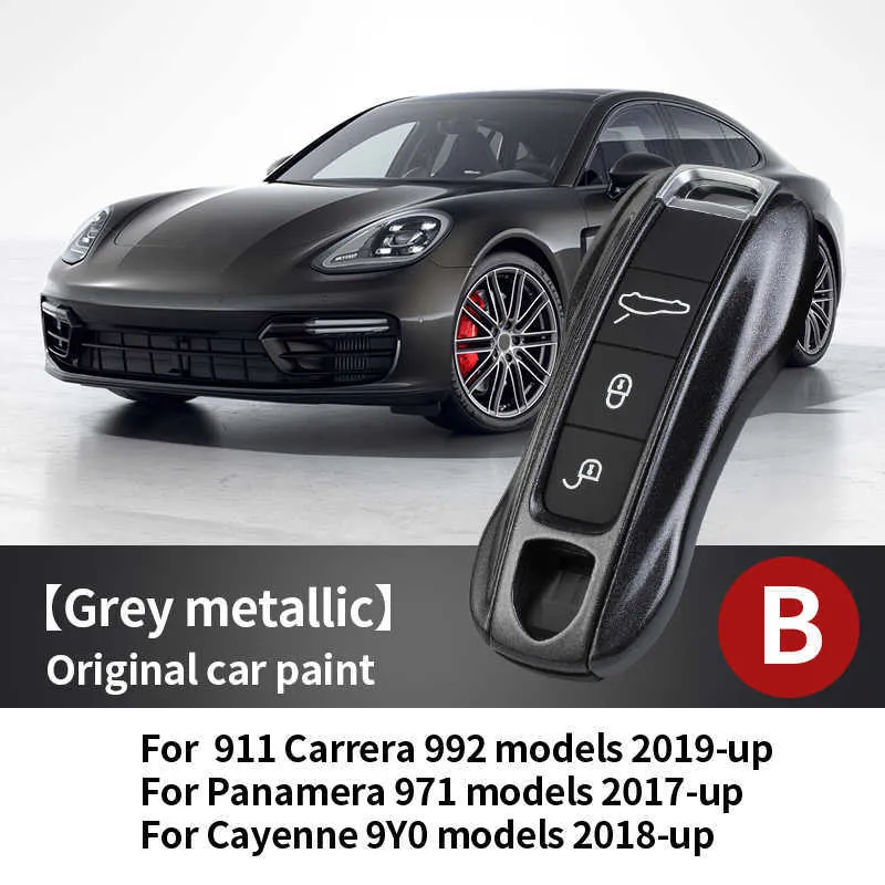Autoschlüssel für Porsche Macan Boxster Cayman Panamera 718 911 Taycan  Autoschlüssel Hülle Keyless Deckungsschlüsselschale Autozubehör Schutzhülle