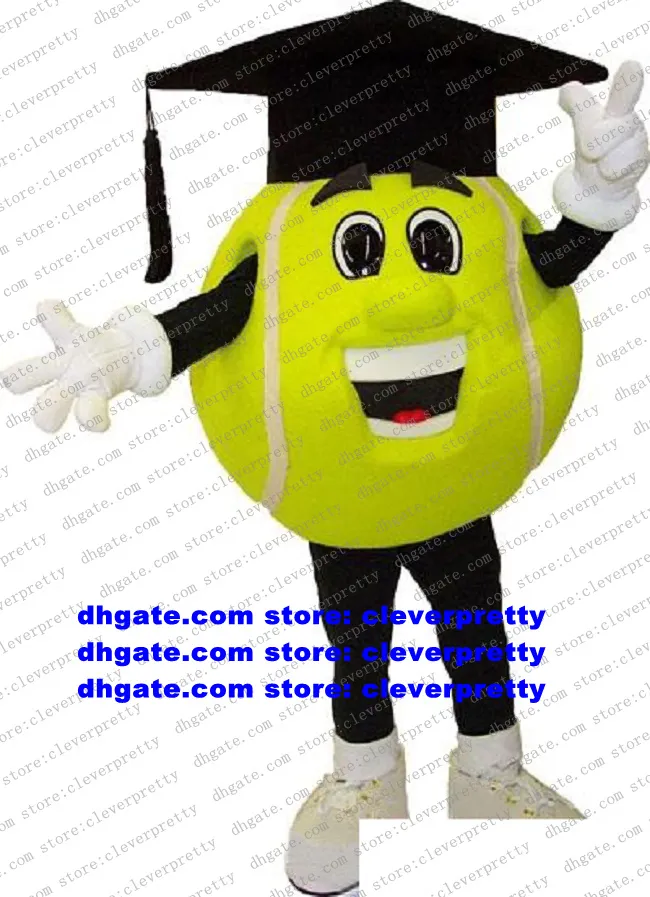 Softball Mascot Costume Soft Ball Baseball Ball Ball Tenis Tenis Dorosły Cartoon Charakter Maniery Ceremonia Otwarcie Odbiór ZX1508