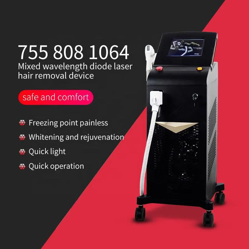 2023 808 Diode Laser Hair Removal Machine 1000W 2 in 1 808nm photorejuvenation beauty equipment