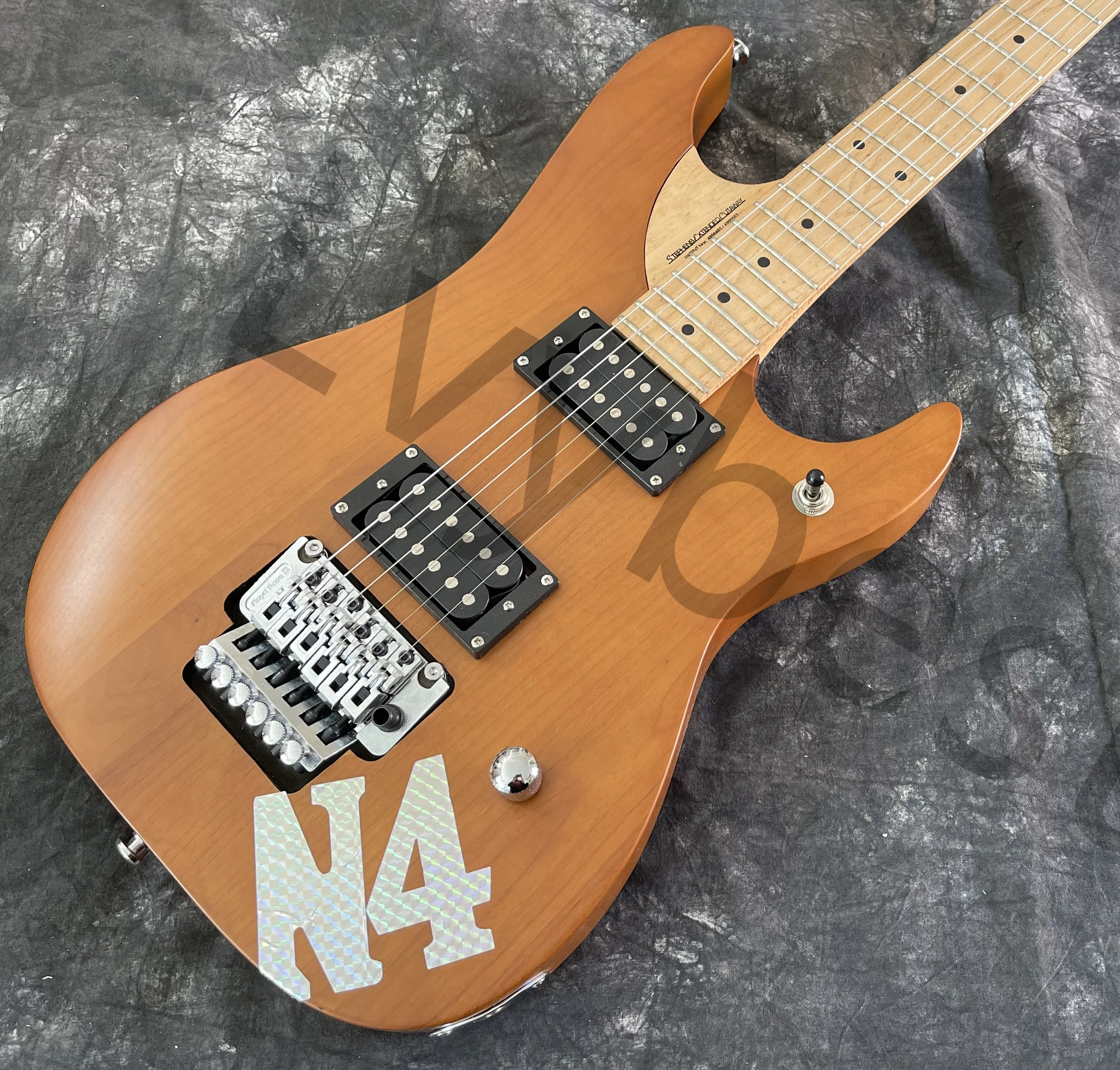 Lvybest Electric Guitar Alder Body Maple Neck And Fingerboard N4