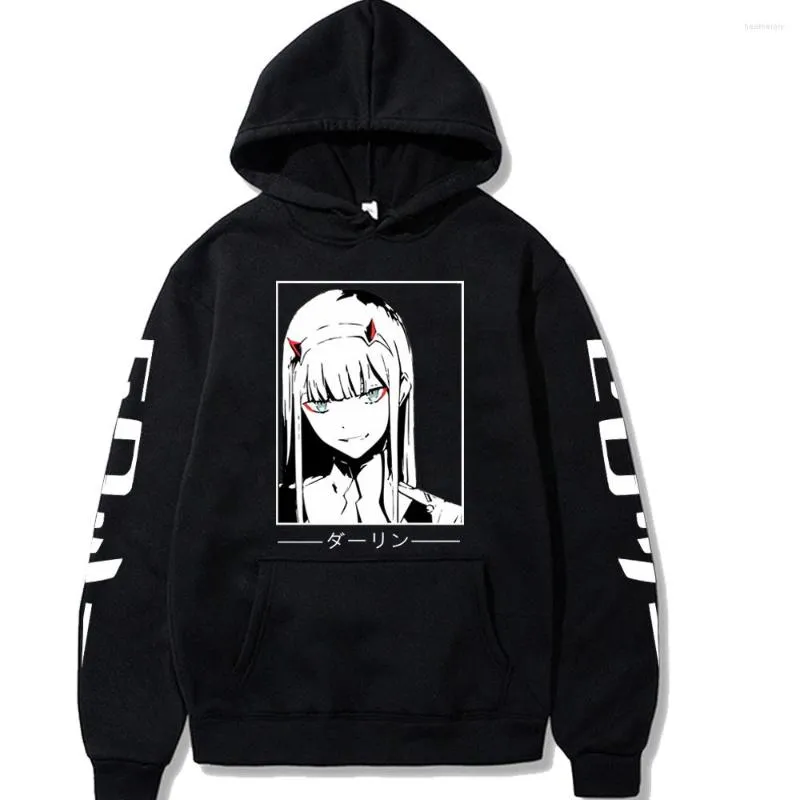 Zero Two Darling In The Franxx Unisex Ahegao Hoodie Beautiful Girl Print Anime Pullover For Men And Women From Heatherary 16.17 DHgate.Com