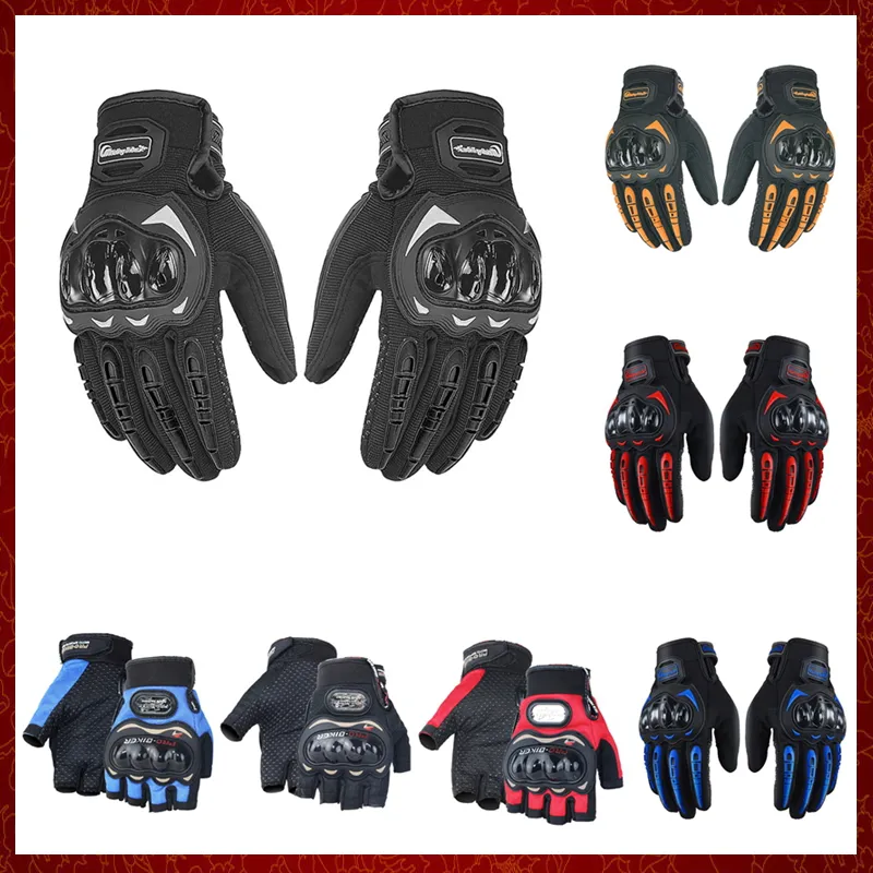 Gants de moto ST63 Wearable Sport Full Finger Mitten Lvas Moto Gears de protection Gant Moto Racing Gants