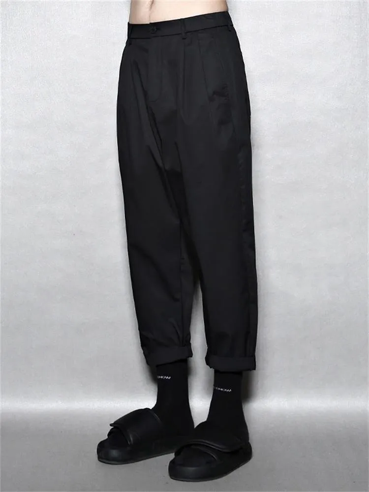 Pantalons pour hommes Yamamoto Style Mode Version coréenne Lâche Plissée Casual Jeunesse urbaine Grande taille Neuf