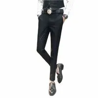 men's Suits & Blazers 2022 Autumn Suit Pants Men High Quality Trousers Mens Slim Suitable 28-35 Size X2Uz#