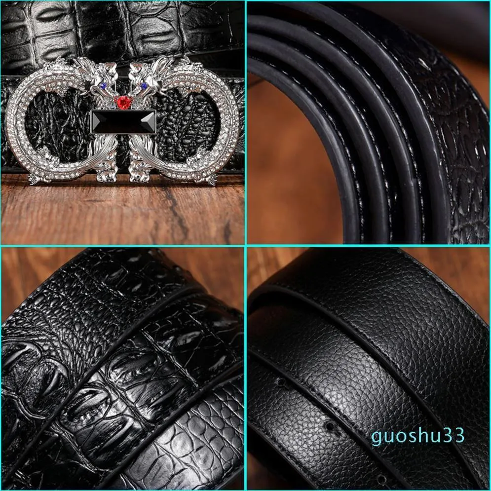 DHgate.com:Luxury Mens Genuine Leather Belt with Silver/Gold DHgate.com:Luxury Mens Genuine Leather Belt with Silver/Gold