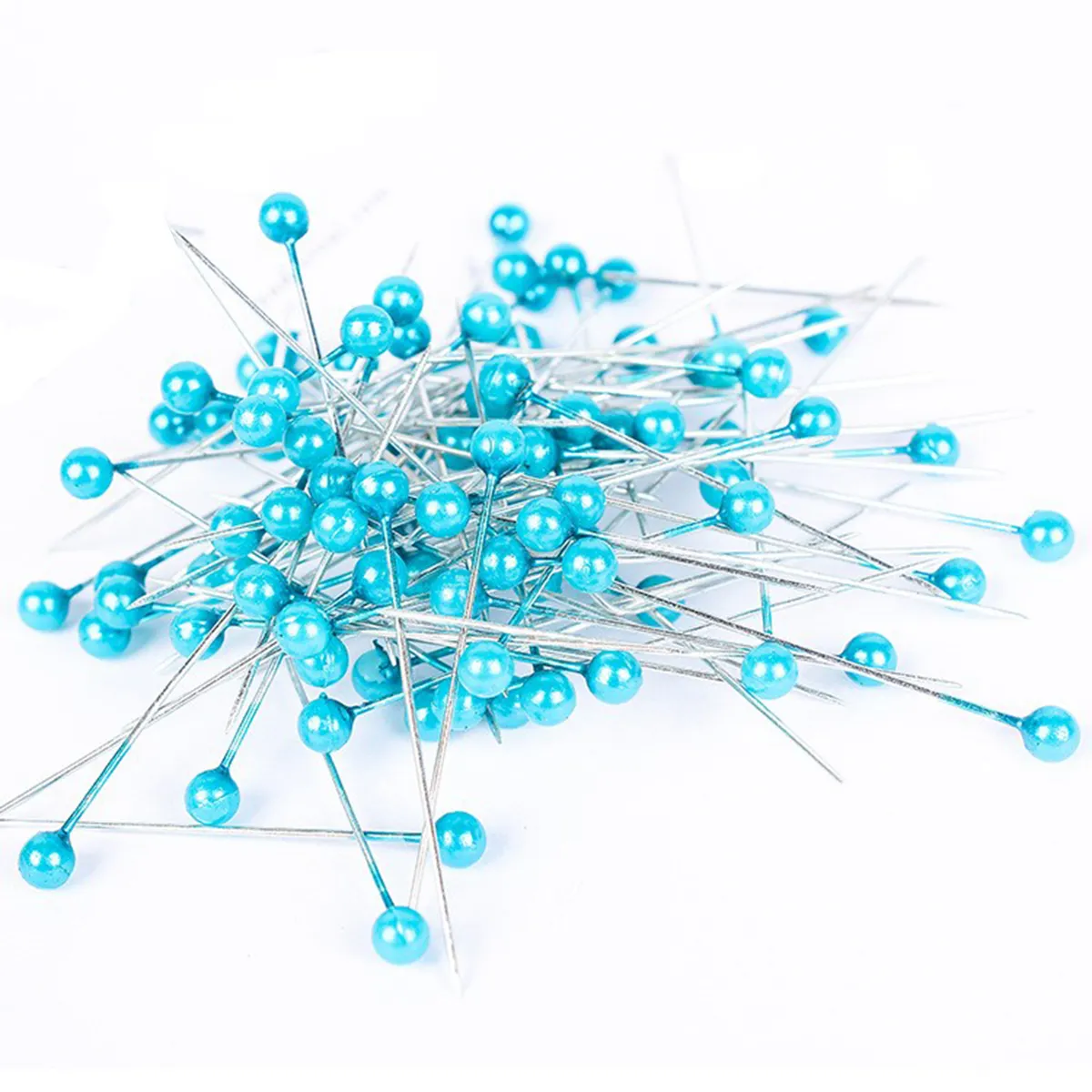 100 Foam Head T Pins Ticker For Wig On Mannequin Style Sewing