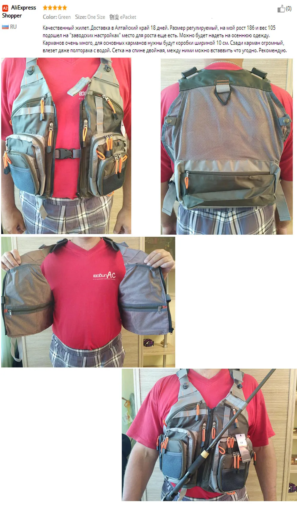 Tactical Vests Fly Fishing Vest Pack For Trout Gear And Equipment