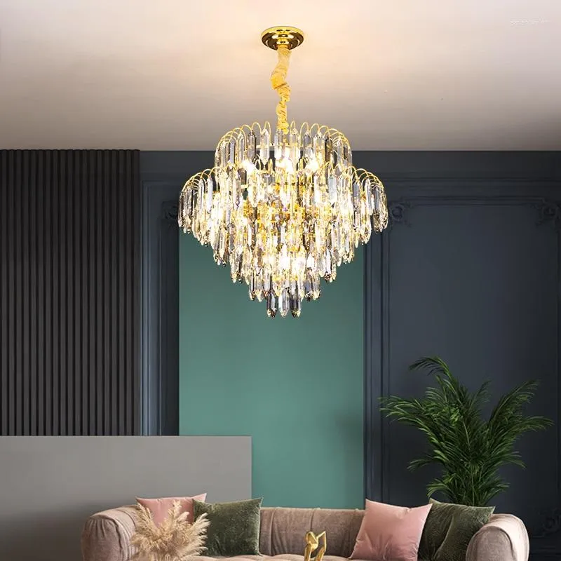 Pendant Lamps Nordic Postmodernism Light Luxury Lamp Living Room Restaurant Bedroom Crystal Led El Lobby Banquet Hall Hanging