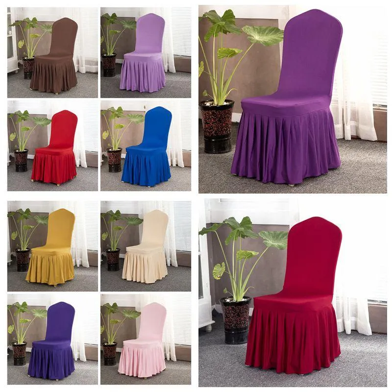 Solid color chair covers sale