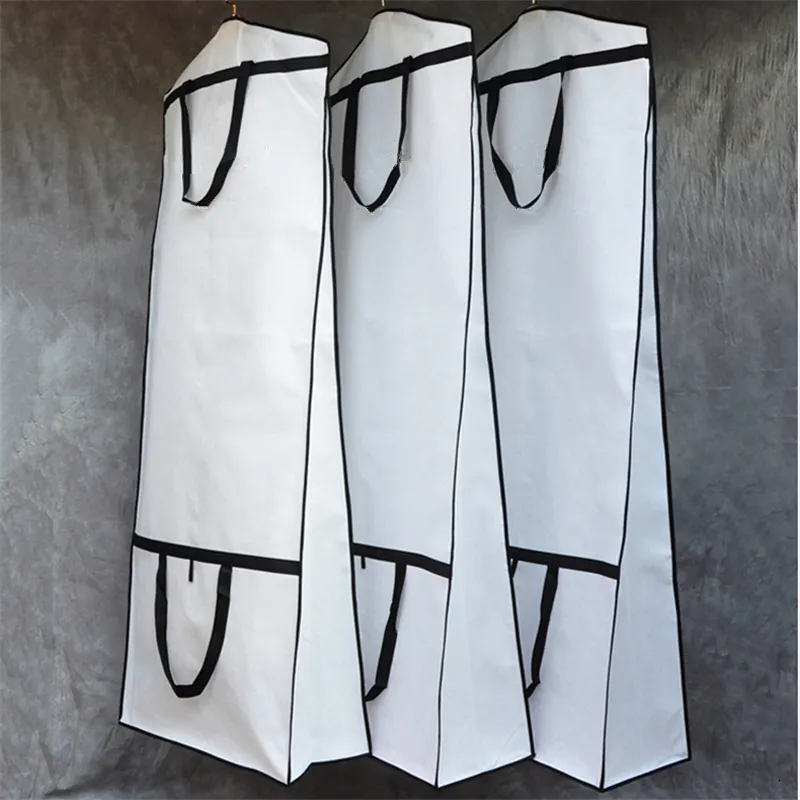 Hanging Wardrobe Garment Bag 71 Thicken Travel Bridal Wedding Gown Dress Breathable Garment Bag Dust Cover Dustproof Long With Gusset 221020 From Ning010 10.91 DHgate.Com
