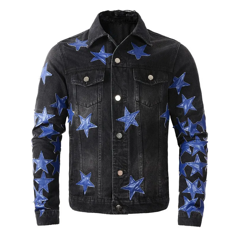 Mens Designer Jackets Fashion Men Women Denim Jacket Casual Hip Hop Jean Coat Long Sleeve Outdoor Wear Jacket size M-4XL