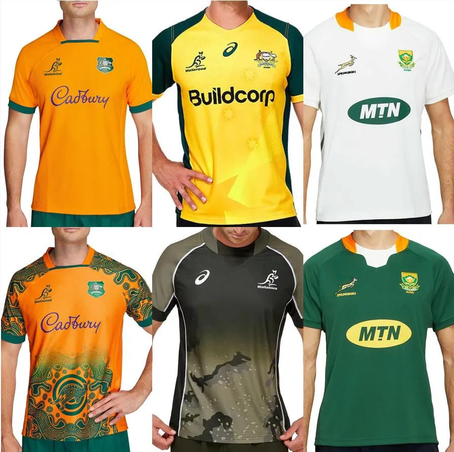 S-5XL 2021 2022 2023 WALLABIES INFÖRDA Australian Rugby Kangaroos 21 22 23 landslagströja