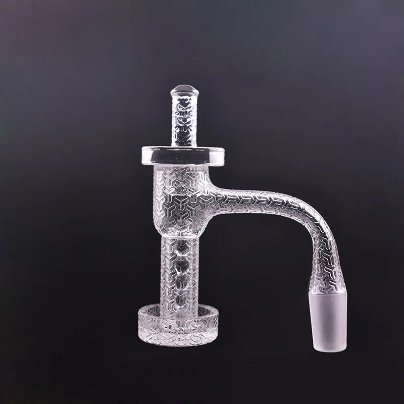 Terp Slurper Quartz Banger Nail with Carb Cap Pill Screw Set 20mm OD Fully Welded Beveled Edge Banger Nails for Bongs Rigs Wholesale Factory Price