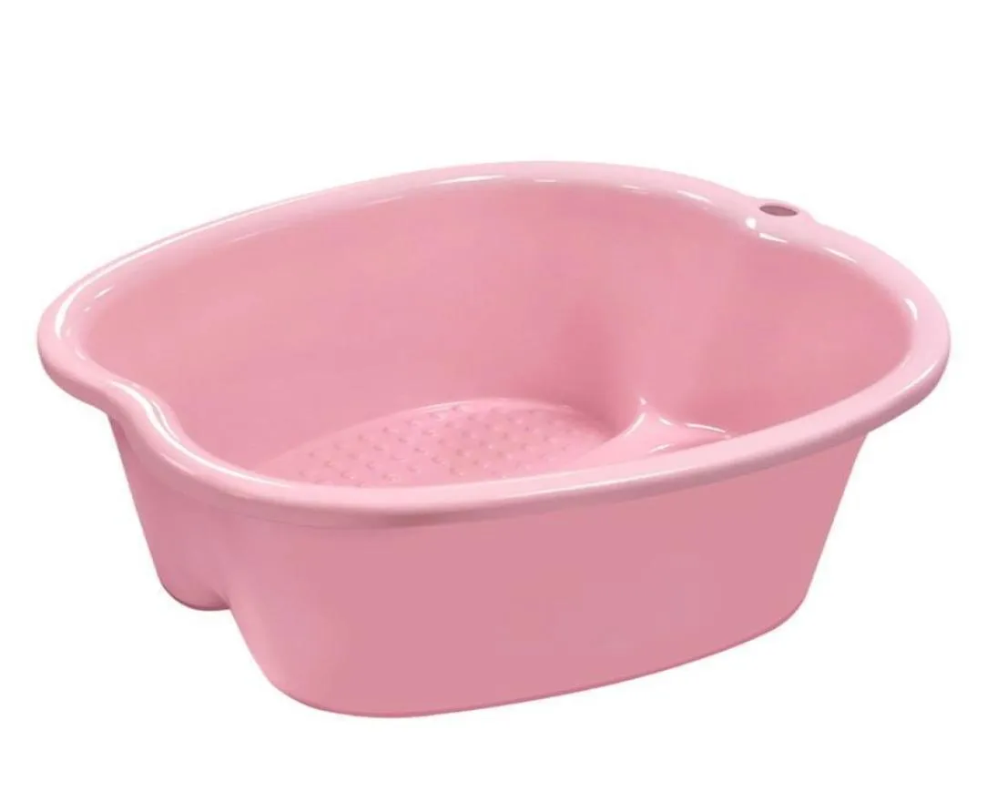 Plastic Large Foot Bath Spa Tub Basin Bucket For Soaking Feet Detox