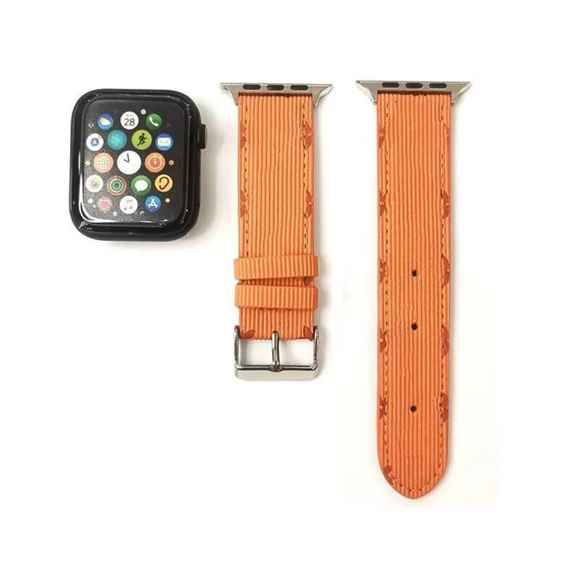 Sport Luxury Straps For Apple Watch Band 44mm 38mm 40mm 41mm 42mm