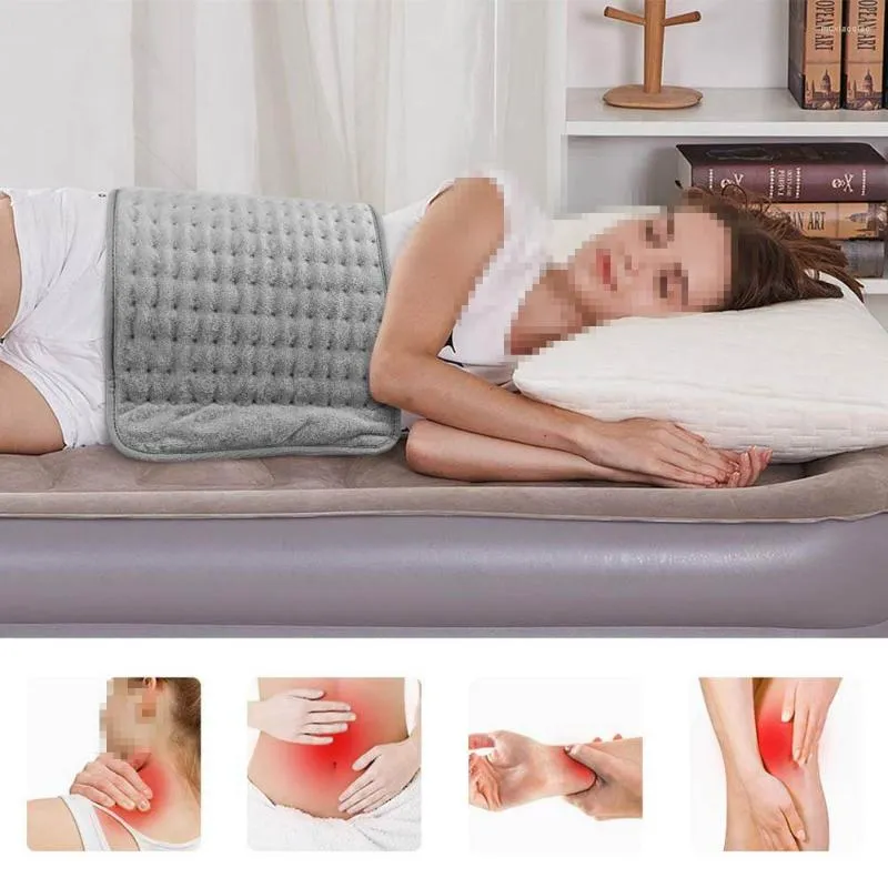 Carpets 110V-230V US EU Plug Electric Heating Pad Winter Warm Therapy Physiotherapy Blanket For Abdomen Waist Back Pain