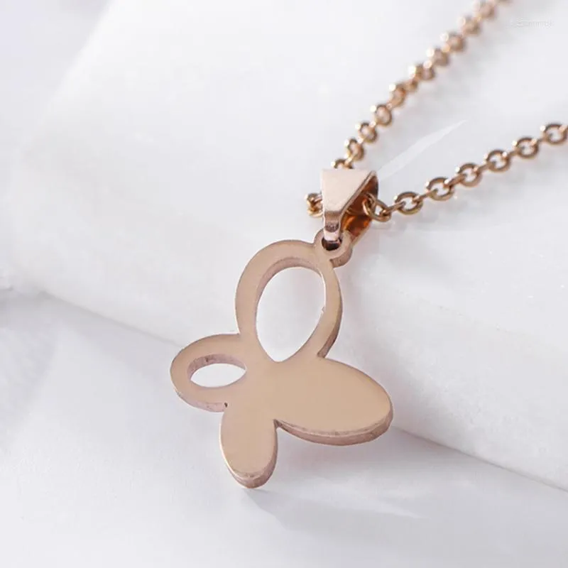 Pendant Necklaces Personalized Butterfly Necklace Customized Pendants For Women Can Do Any Animals