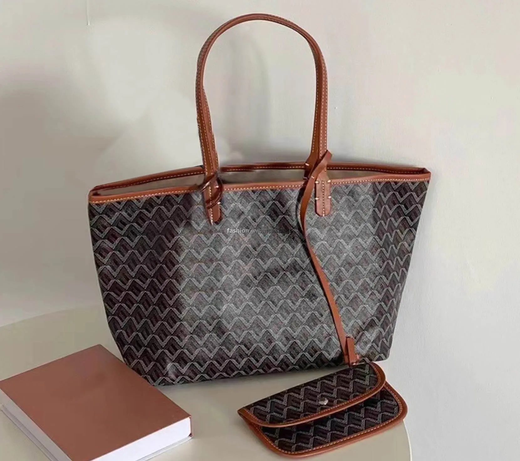 3A-Qualität Designer-Umhängetaschen für Damen, Umhängetaschen, echtes Leder, modische GY-Tasche, 2 Stück, Verbundtasche, einseitige Umhängetasche, braune Geldbörsen