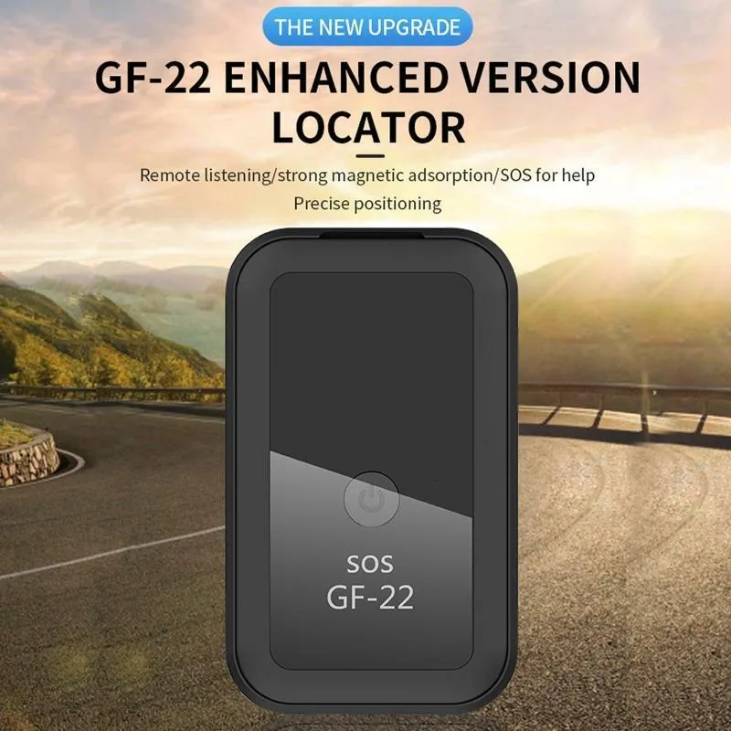 Outros eletrônicos GF22 Localizador Anti-perdido dispositivo Tracer sem fio Smart Posicionamento preciso Motorciclo Anti-roubo Mini GPS Tracker 221101