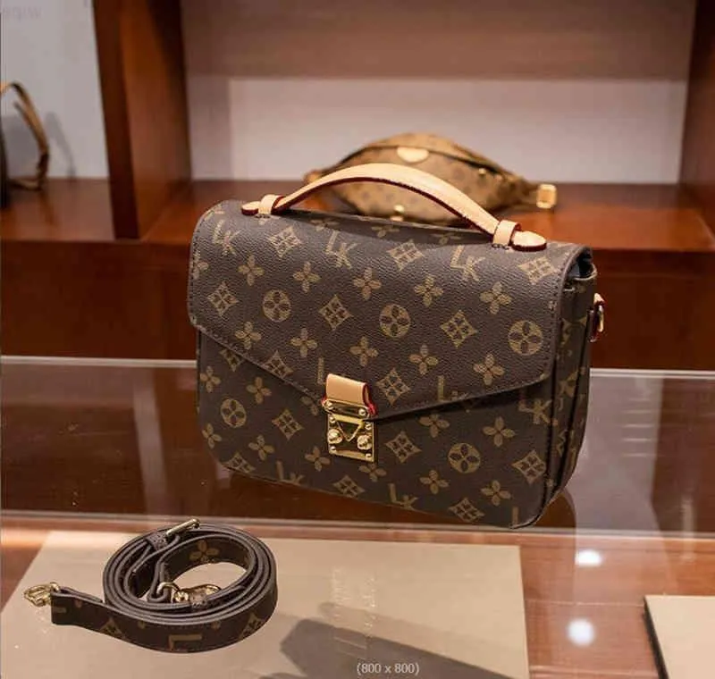 Luxurys Designers Crossbody Bag Women Hand Bag Pochette Messenger Bags Oxidizing Pu Leather Lady Shoulder Bags Totes Wallet M40780