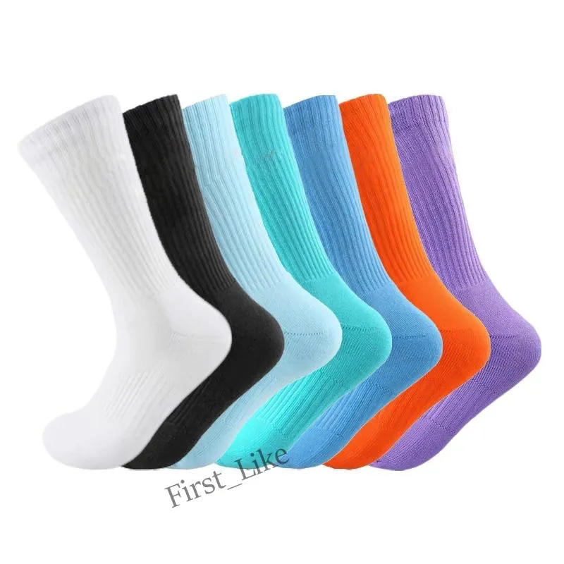 Designer Fashion Men's Women's Socks 100% Cotton Bas Chaussettes de sport confortables
