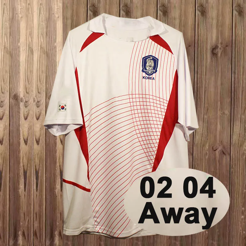 ウェア VINTAGE KOREA SOCCER SHIRT Vintage Korea Soccer Jersey: 2002-2004 Retro Football Shirts