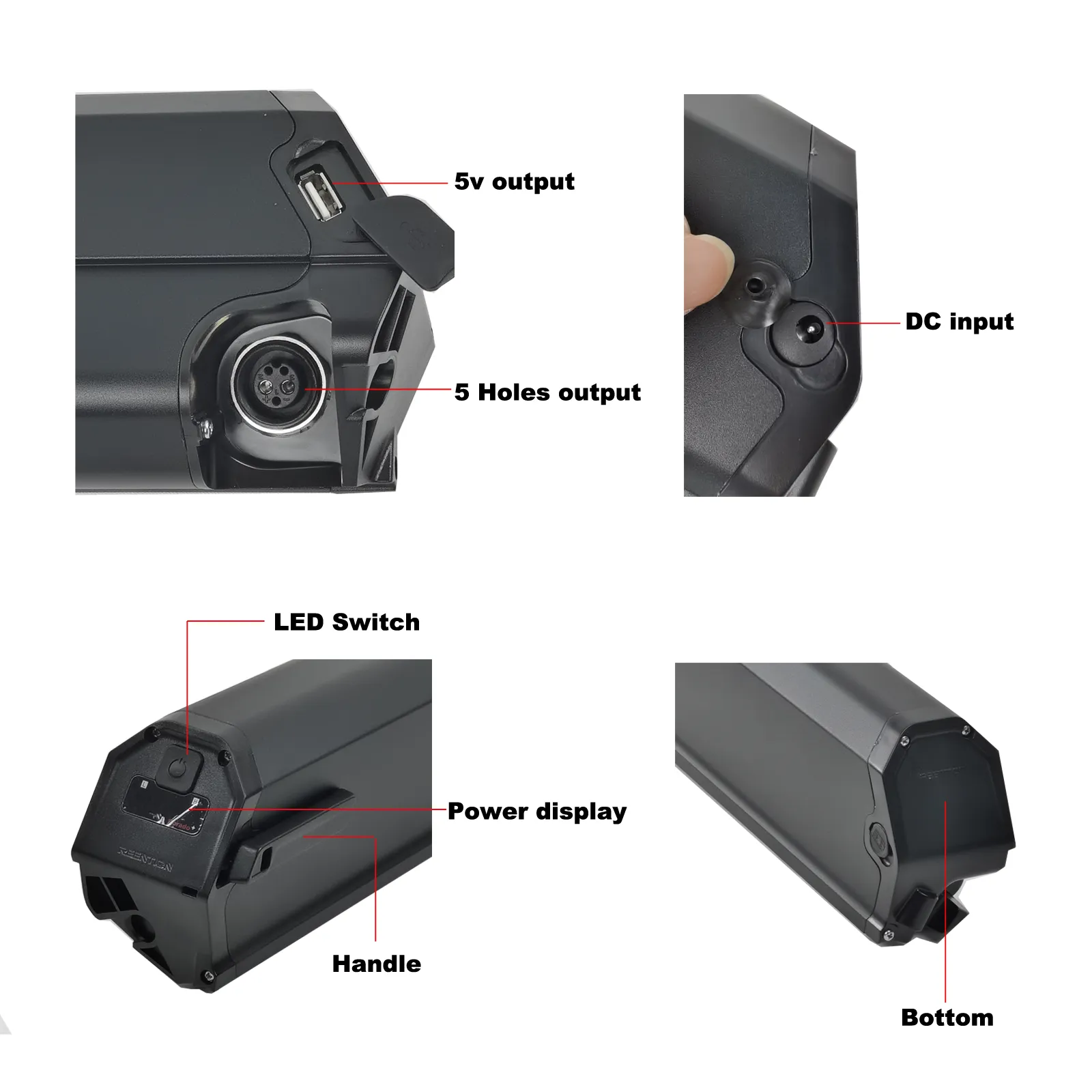 Batterie Vélo électrique 10.4Ah 36V pour SuperBike Plus