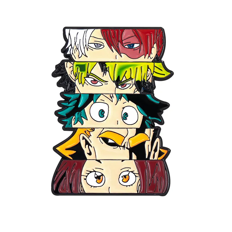 Anime One Piece Esmalte Broche, Emblemas De Desenhos Animados