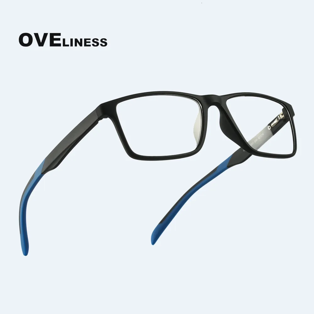 Sunglasses Frames TR90 glasses frame men myopia Prescription computer spectacle frames wo Ultra light square eyeglasses for eyewear 221111