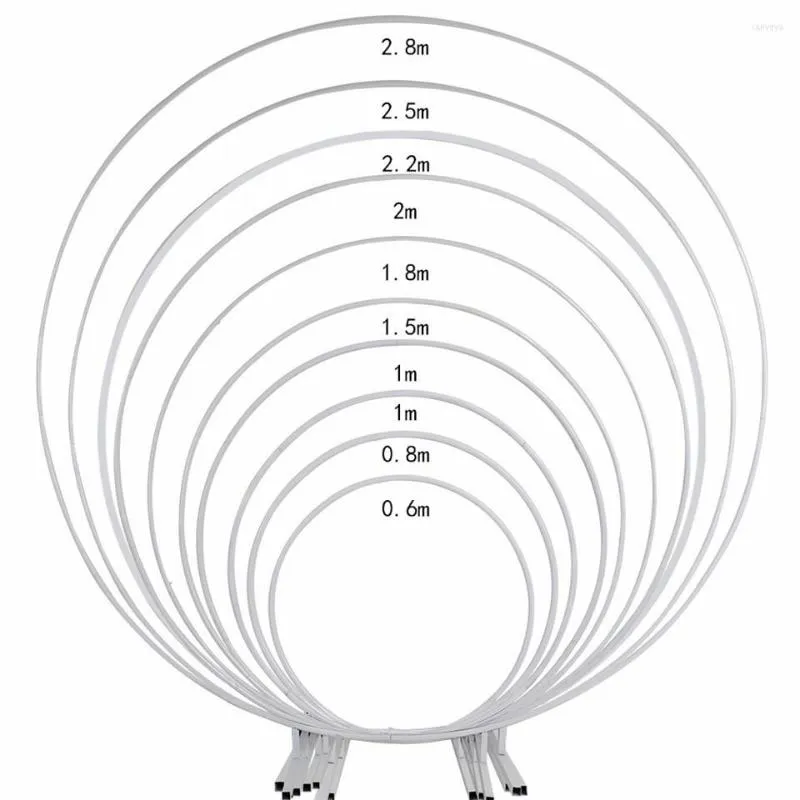 Decorazione per feste Cerchio Sfondo Stand Matrimonio Mariage Compleanno Palloncino Kit supporto arco Fiore tondo con piede