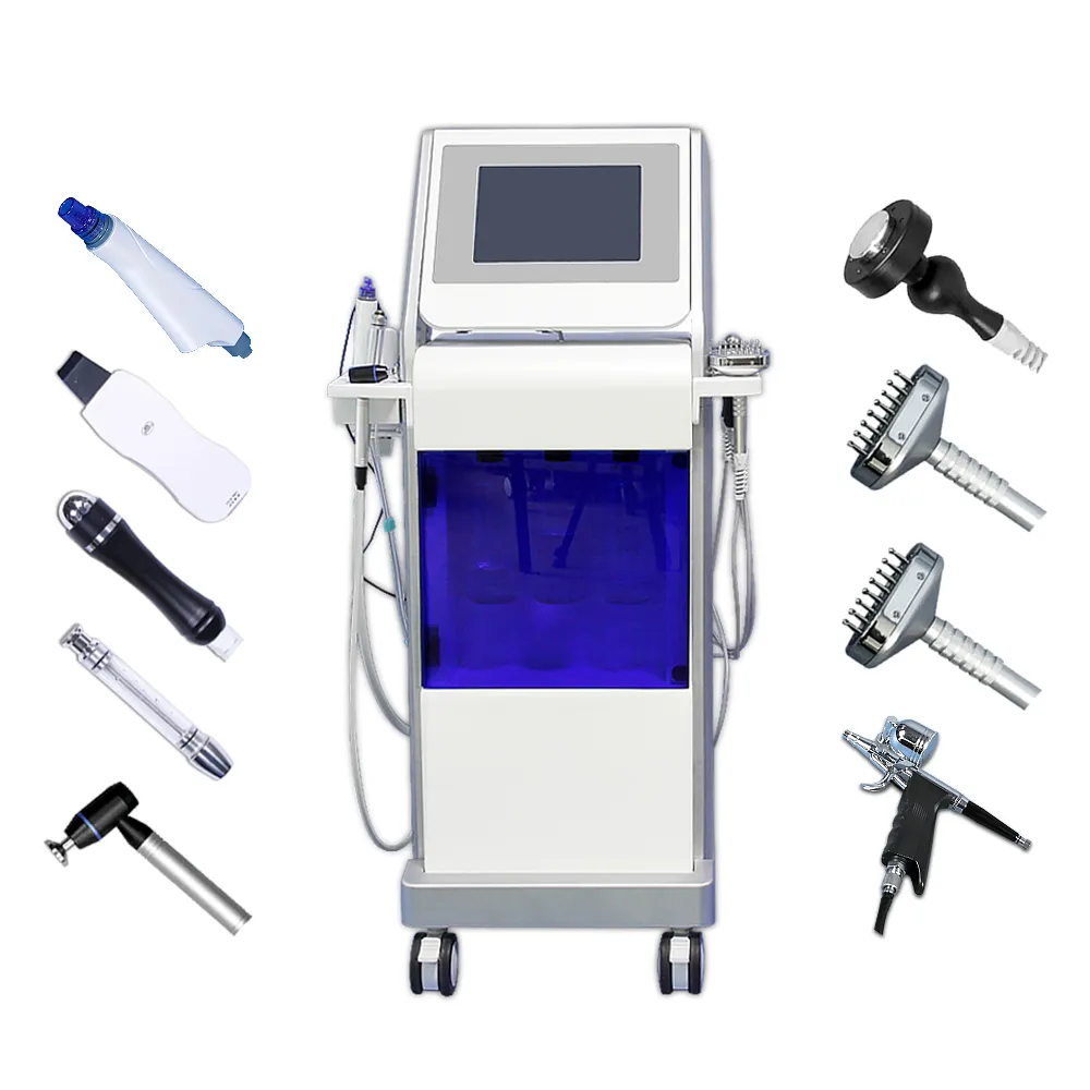 Máquina de dermabrasión con chorro de oxígeno hidrafacial para resurgir el tratamiento con acné de acné de microdermabrasión de microcrontación