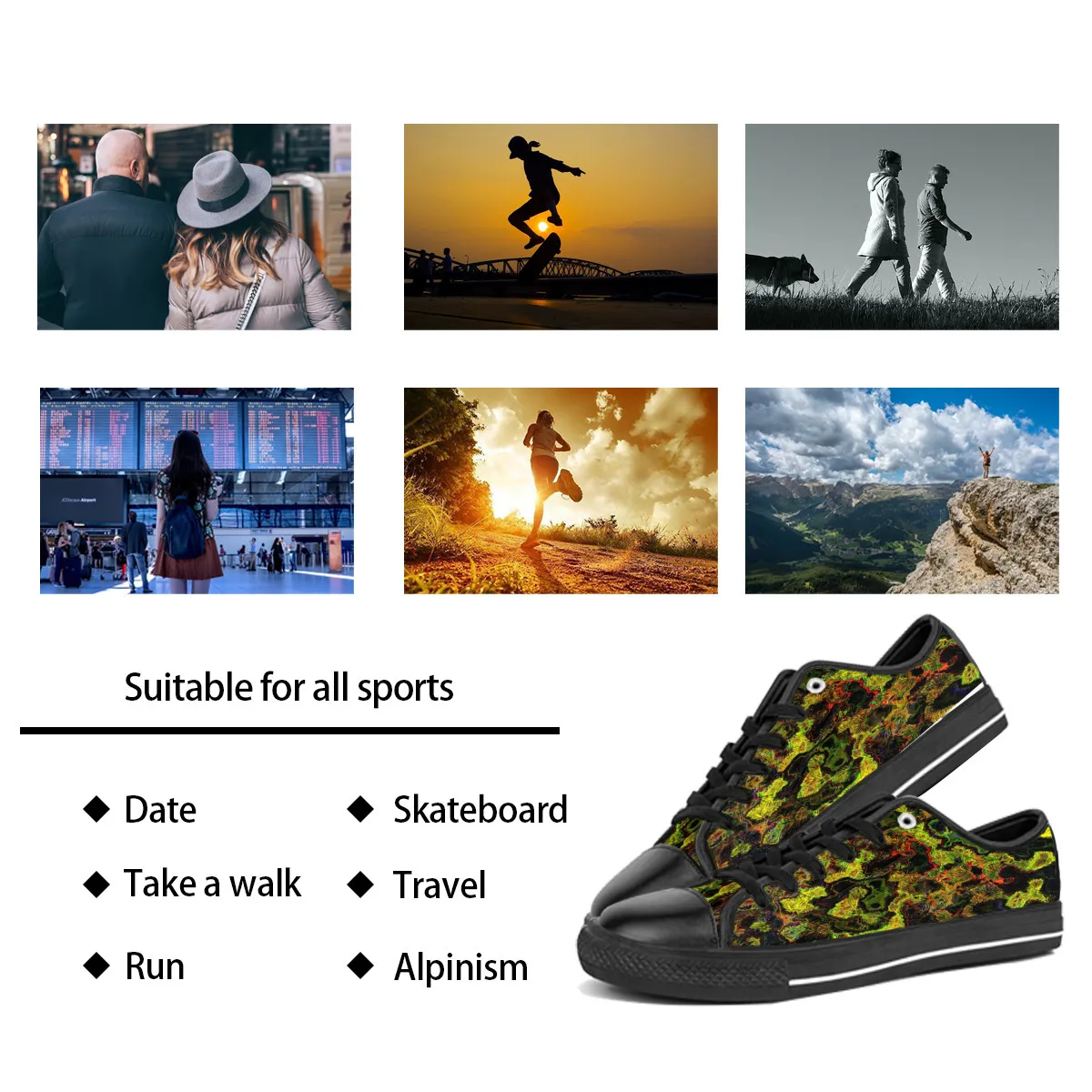 Men Stitch Shoes Custom Sneaker Hand Painted Canvas Women Fashion Lows Cut Breathable Walking Jogging Trainers Size 38-45