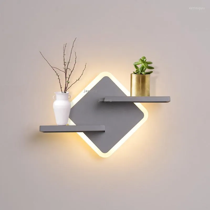 Wall Lamps Nordic Led Lamp Bedroom Minimum Home Interior Decoration