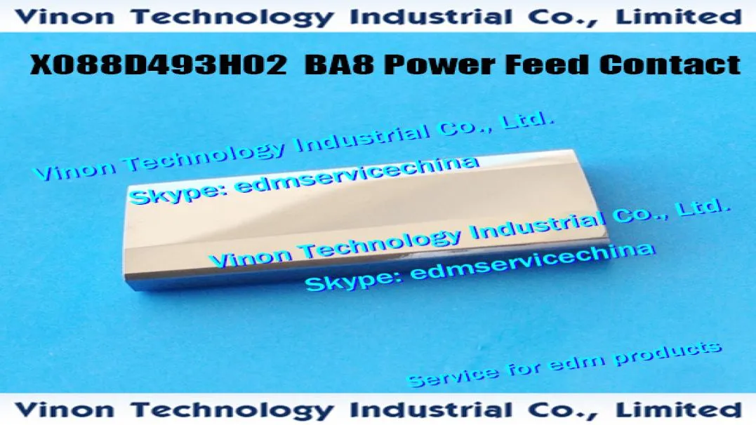 2pc x088d493h02 EDM BA BA Power Contact M011 38x18x5mm для Mitsubishi Ba8ba24 Series Machines dcr4600dcr46ax088d493h02x05249980