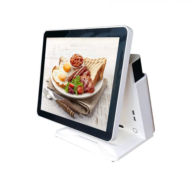 Cash Register Factory Price All In One Point Of Sale 15 Inch Capacitive Touch Screen Terminal Computer Monitor Display
