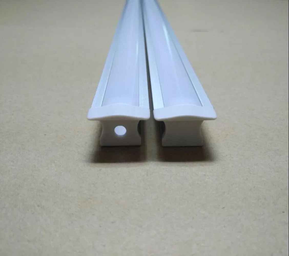 Perfil de alumínio embutido barato para tira de LED com comprimento de 200 cm e PC FrostedClear Cover1717164