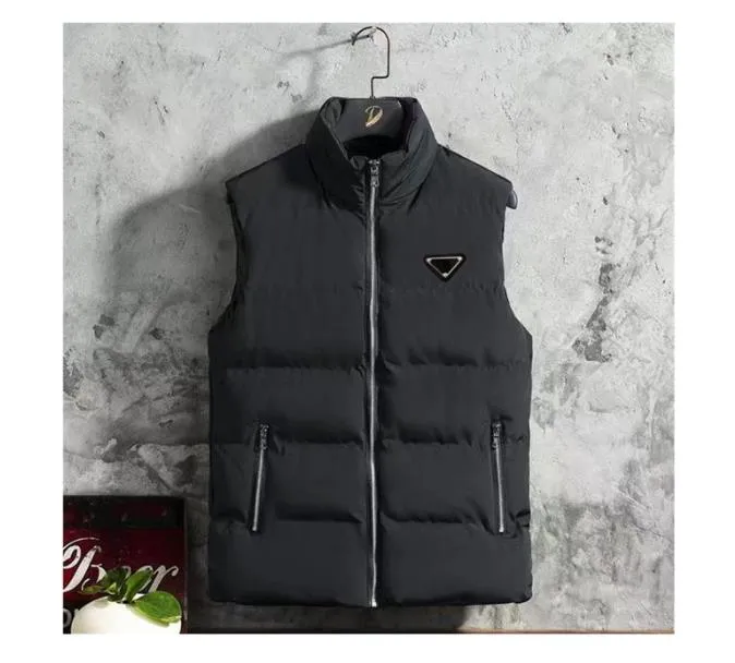 2023 Designer Mens gilet giacche cappotti outwear donna uomo donna donna cerniera gilet senza maniche con cappuccio parka giacca a vento invernale oversize 4XL 5XL 6XL