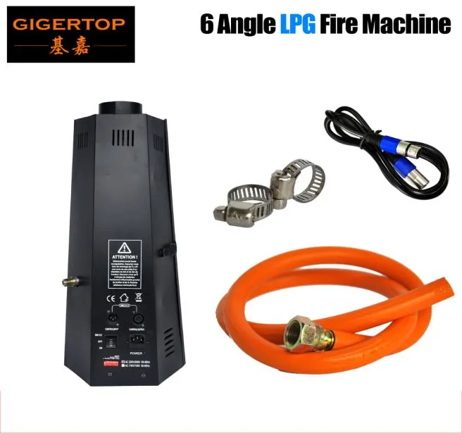 TIPTOP 200W Stage Effect Flame Machine DMX Fire Jet Projector With LPG