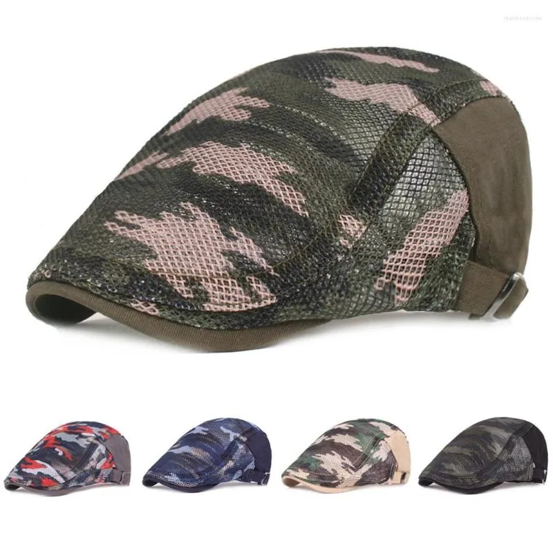 Berretti uomini da donna cappello camuffato maglia golf traspirante alla guida di sboy caps hatcs0400