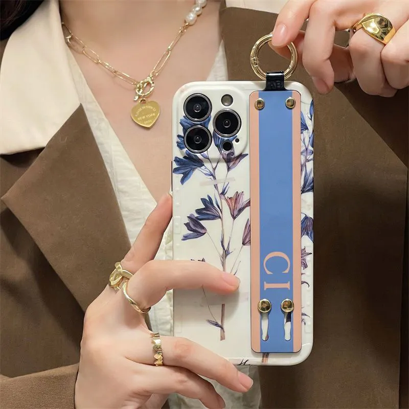 Fashion Designer telefoonhoesjes voor iPhone Pro Max 13 12 Max Shockproof Casual Style Classic Flower Patroon Luxe 22111405CZ