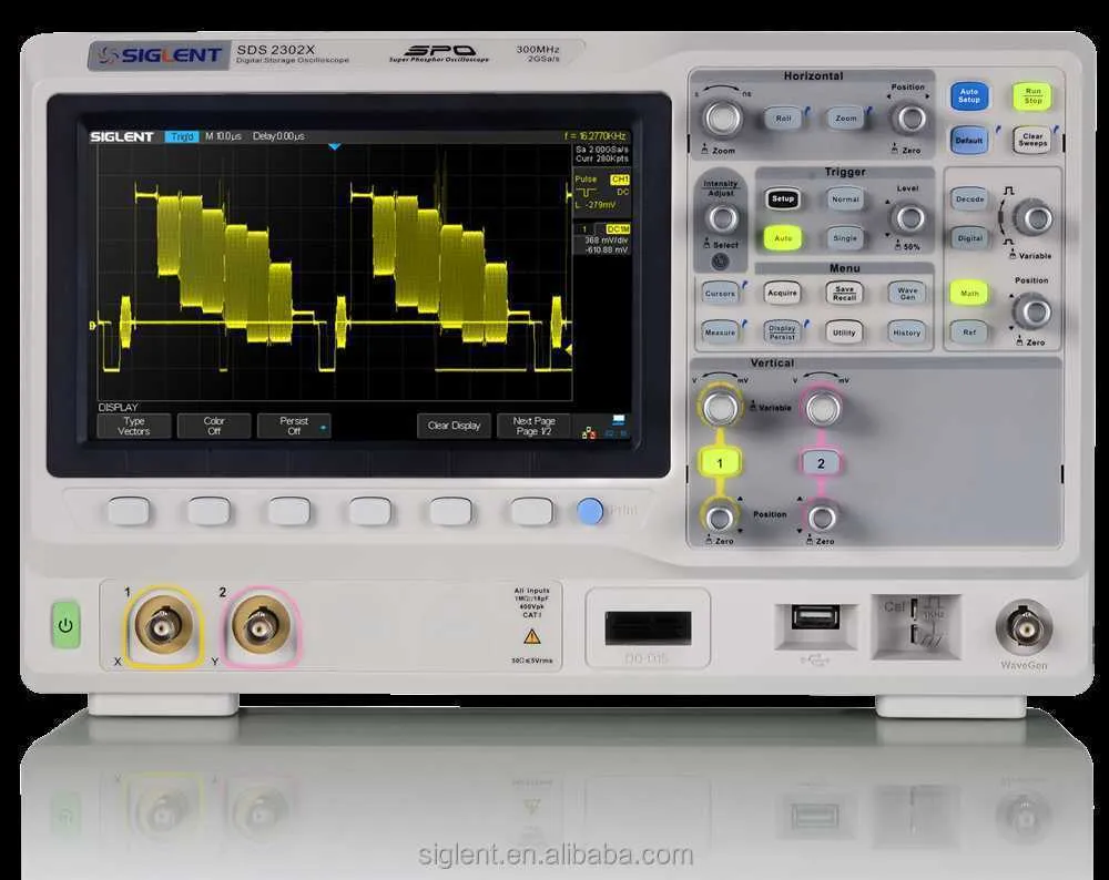 SIGLENT NY SDS2302X Superfosfor oscilloskop MSO fungerar högre prestanda