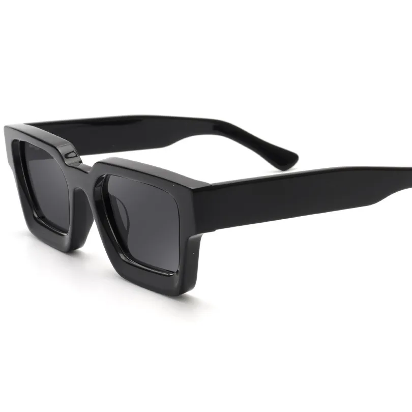 Large Square Frame Polarized Sunglasses for Men and Women  display picture 2