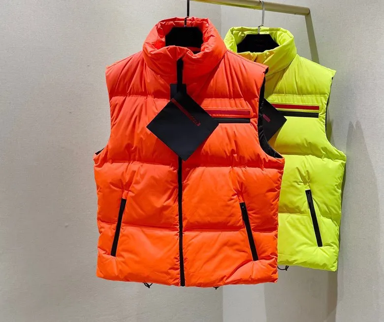 2022 l'ultimo piumino da uomo di alta qualità tasca con cerniera cuciture design gilet di marca di lusso top designer