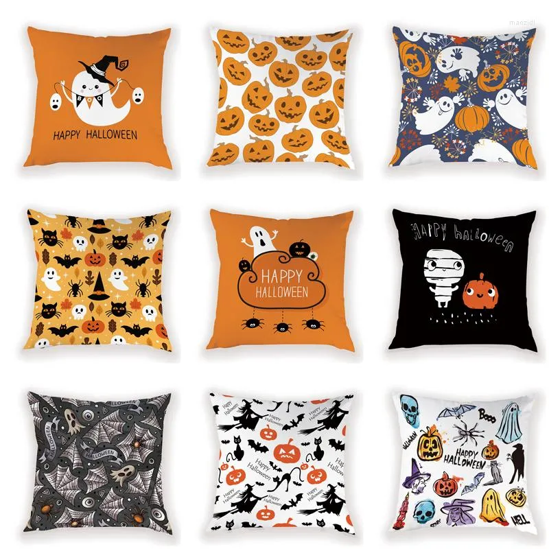 Party Decoration Halloween 45 45Cm Pillowcase Helloween Horror Pumpkin Kid Gift Supplies