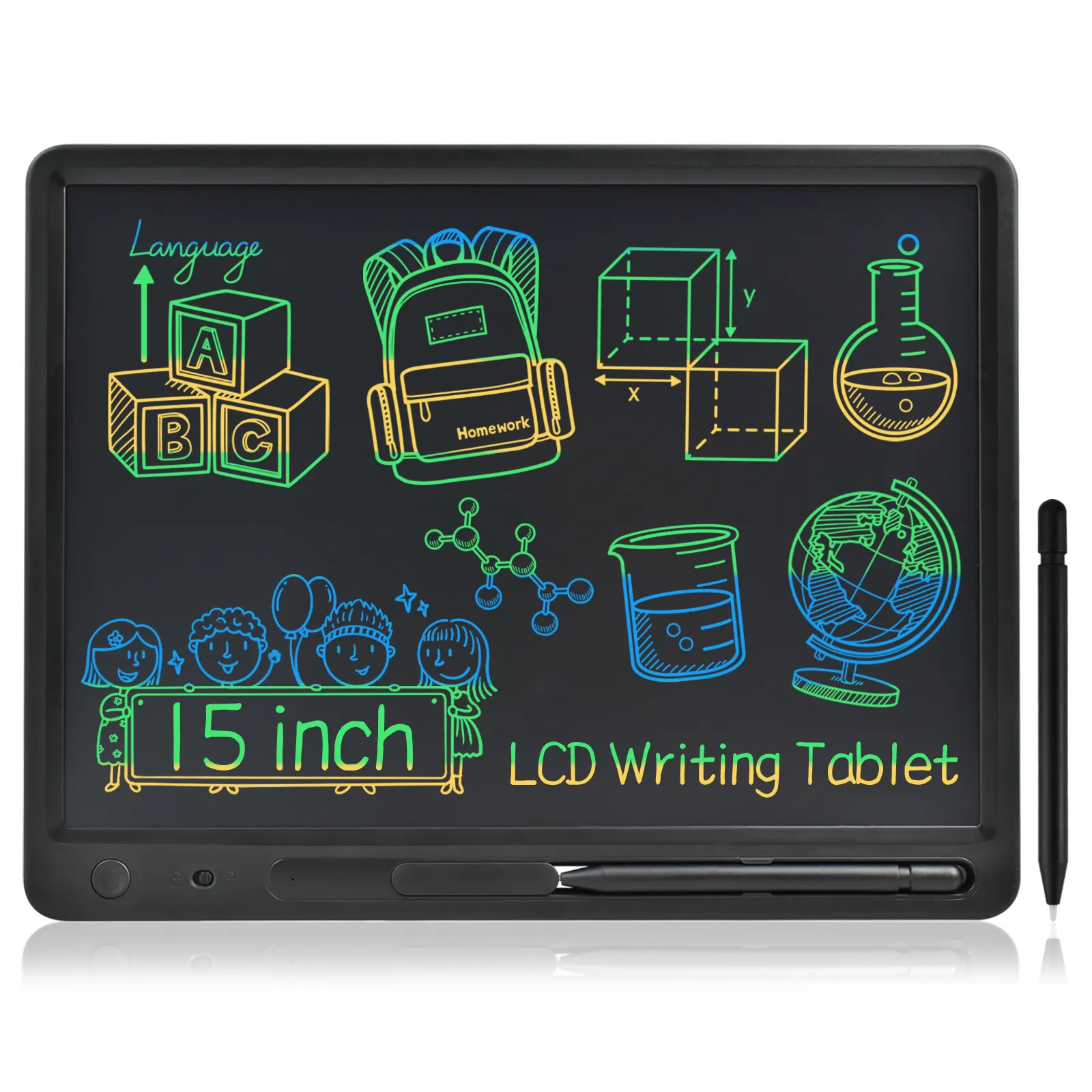21 Colorful LCD Lcd Writing Board Slate For Office Business And Drawing Electronic Graphic Pad For Adults And Kids From Autoledlight 35.1 DHgate.Com